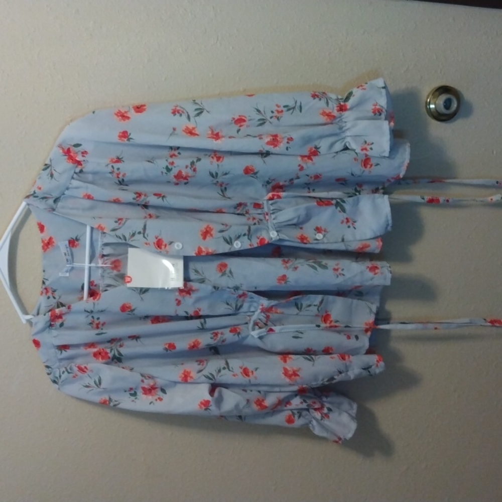 Womens blouse floral print